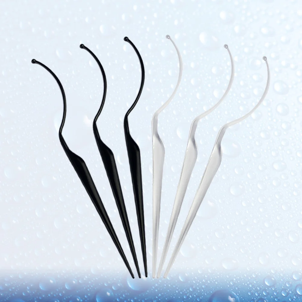 6 Pcs Fake Eyelashes Display Stand Applicator for False Extensions Holder Salon Accessories