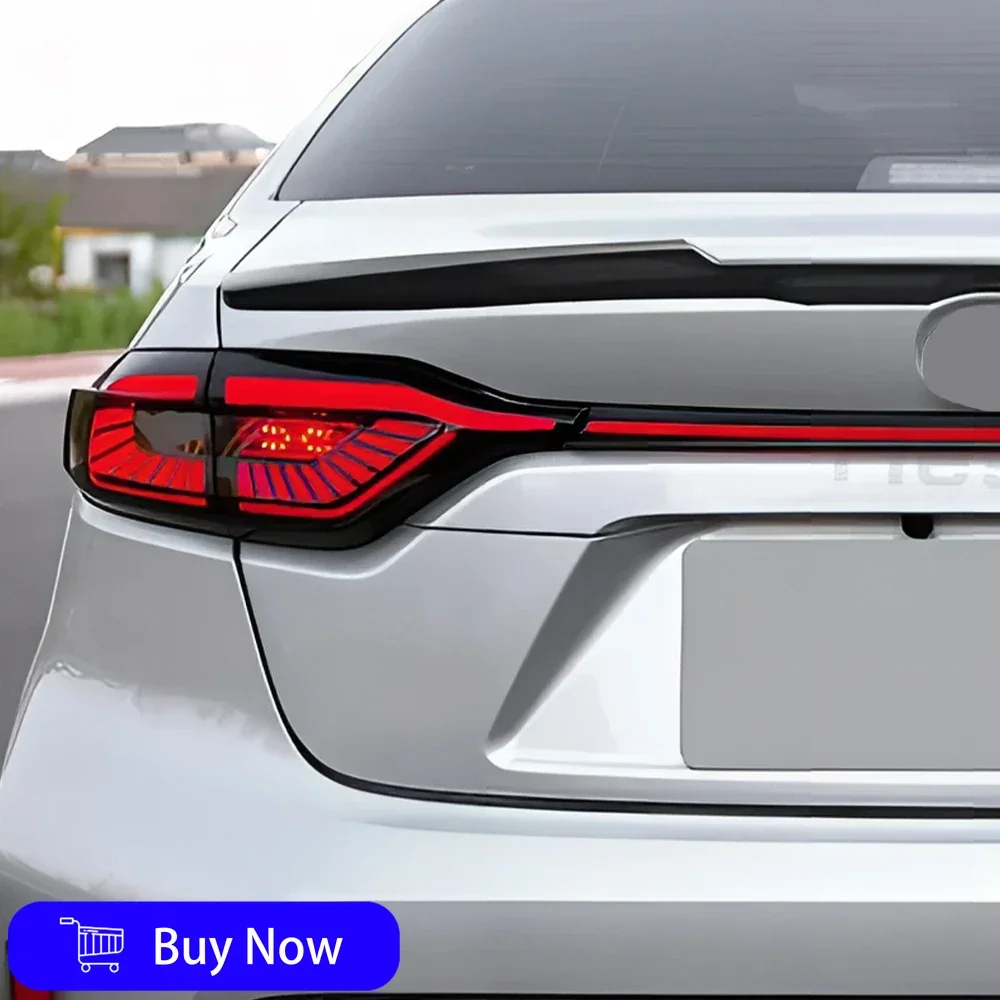 

For Toyota Corolla Levin 2019-2023 Car Through Taillight Assembly LED Auto Back Lamp Upgrade Turn Signal Brake Fog Accessories