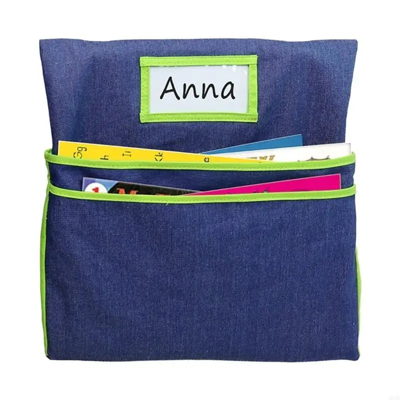 

Chair Storage Pocket Chart with 2 Heavy Duty Storage Pocket, School Sacks