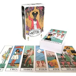 Hot sales Modern Tarot Oracle Tarot Card Fate Divination Prophecy Card Family Party Game Toy Tarot PDF Guide