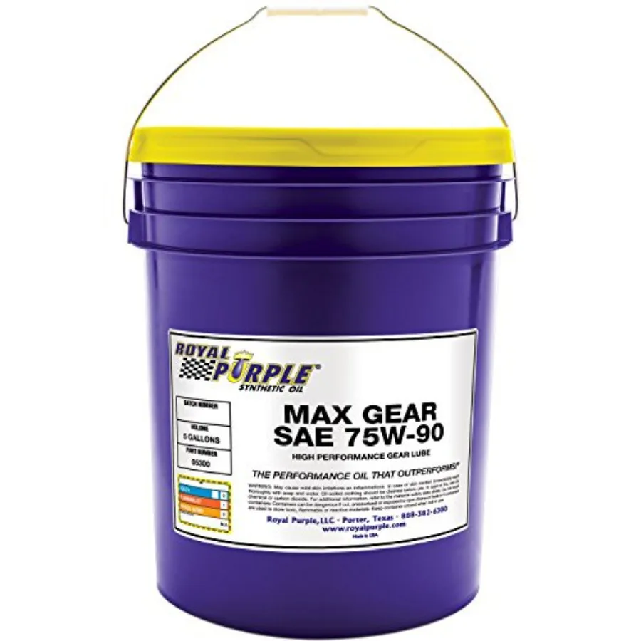 

05300 Max Gear 75W90 High Performance Synthetic Automotive Gear Oil 5 gal.