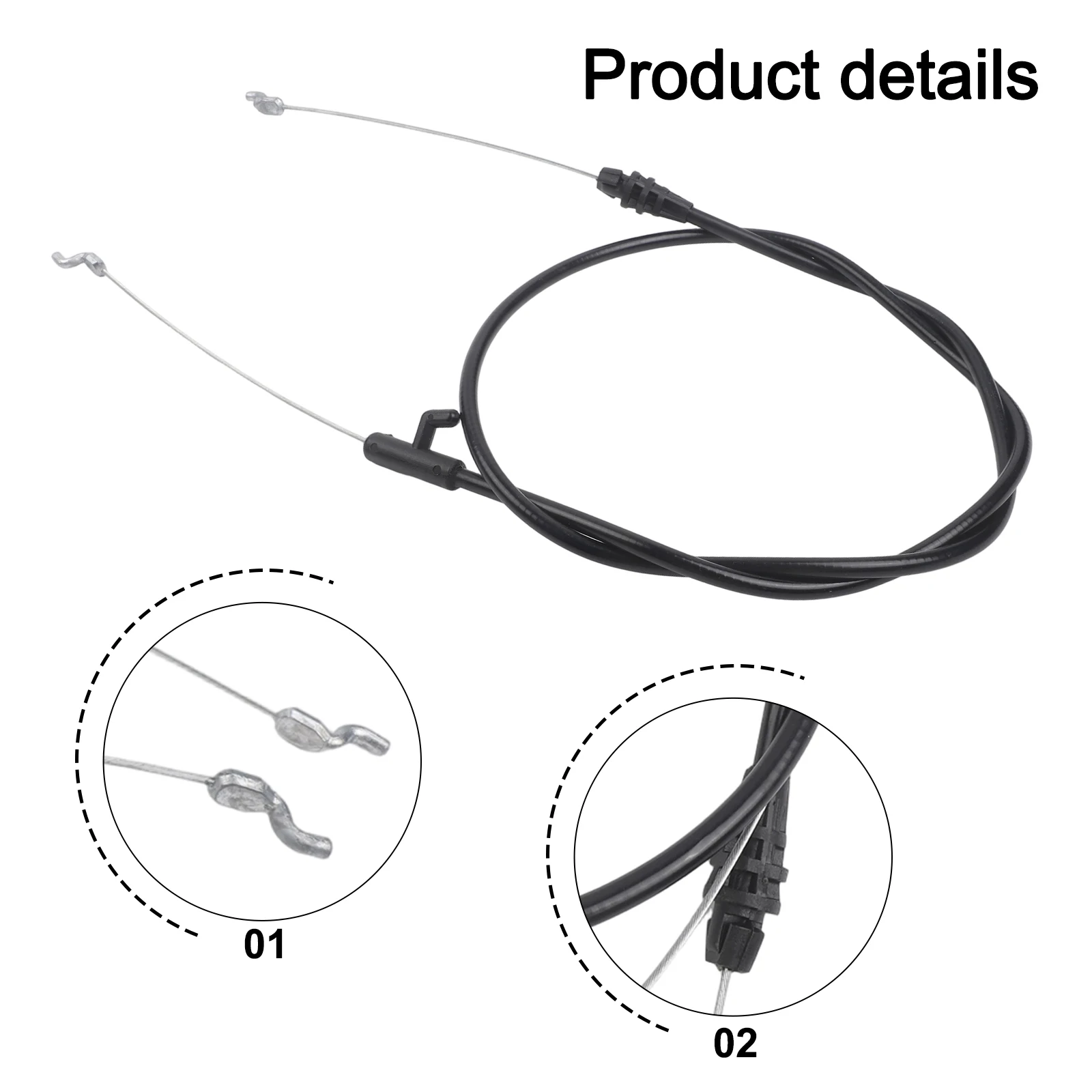

51 Inch Mower Control Cable for TroyBilt For BOLENS and More Replaces Model Numbers 74604661 74604661A 94604661