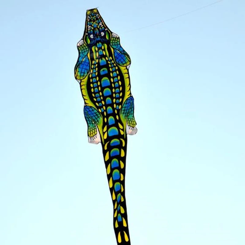 Envío Gratis, carrete de pipa de cocodrilo de 12m, pipas voladoras para adultos, juguetes al aire libre, fábrica de pipa weifang, pipa de águila, pipa de tiburón, mosca de dragón