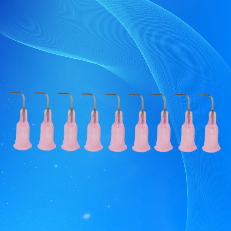 

‌ Розовый 20 г 90 ° Дозирующая игла 0,5 дюйма | Цветная кодировка для прецизионных поделок/ногтей Бесплатная доставка ‌