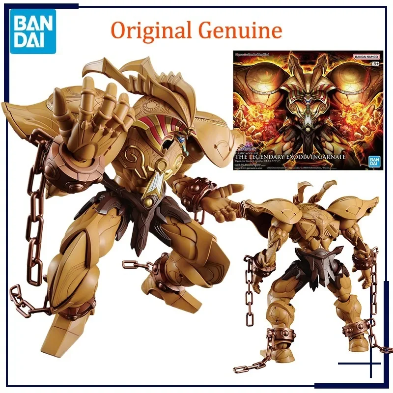 Original Genuine Bandai Anime Yu-Gi-Oh! The Legendary Exodia Incarnate FRS Assembly Model Toys Action Figure Gifts Collectible