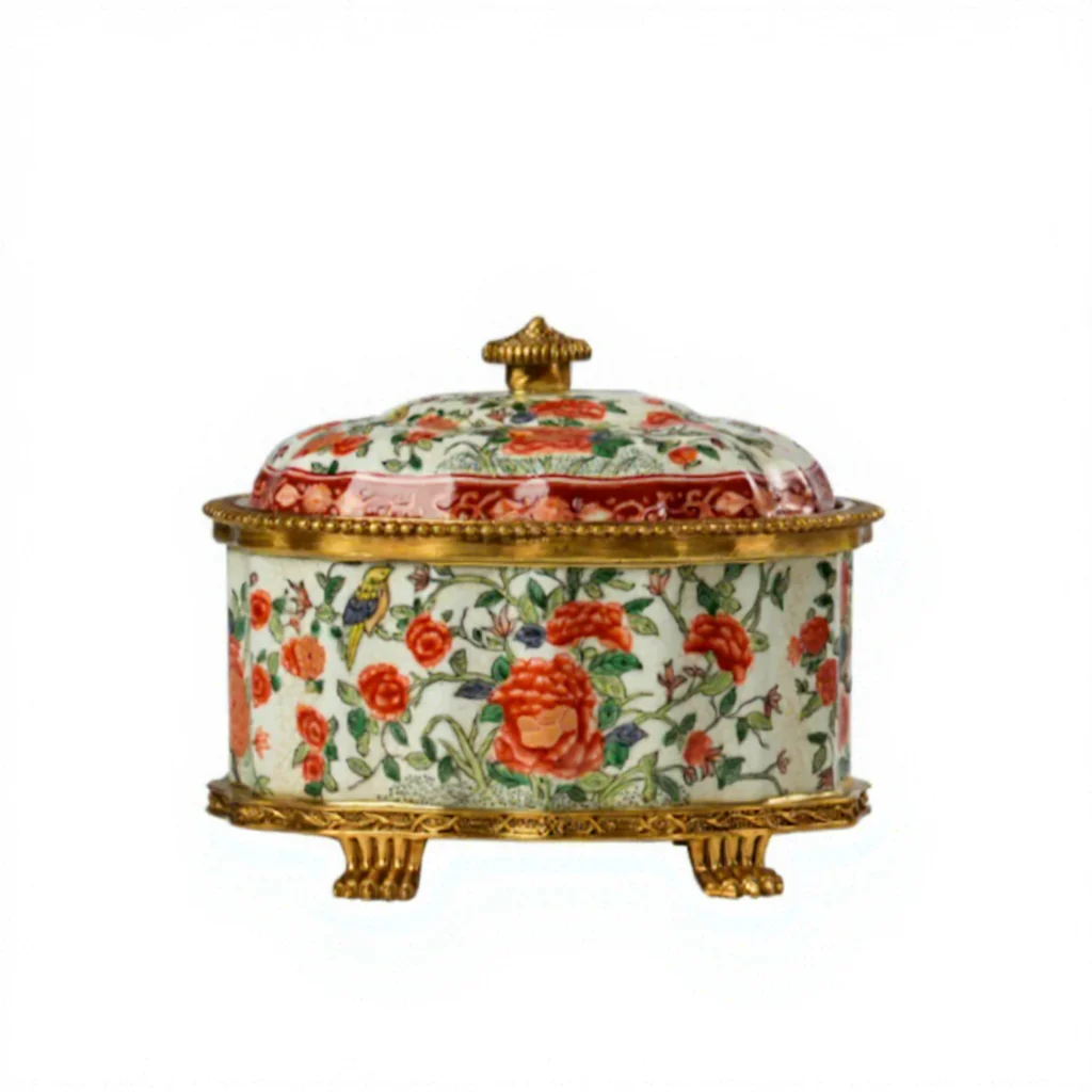 

&c High-quality Luxury Ceramic Cylindrical Storage Jarscandy Jars with Unique Patterns,and Suitable for Home Decoration.