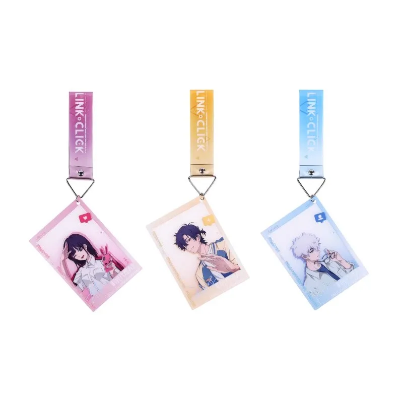 

BEMOE LINK CLICK Ⅱ Genuine Anime Peripheral Opening Commemorative Series Tinplate Badge Collector Card Pendant Set Holiday Gift