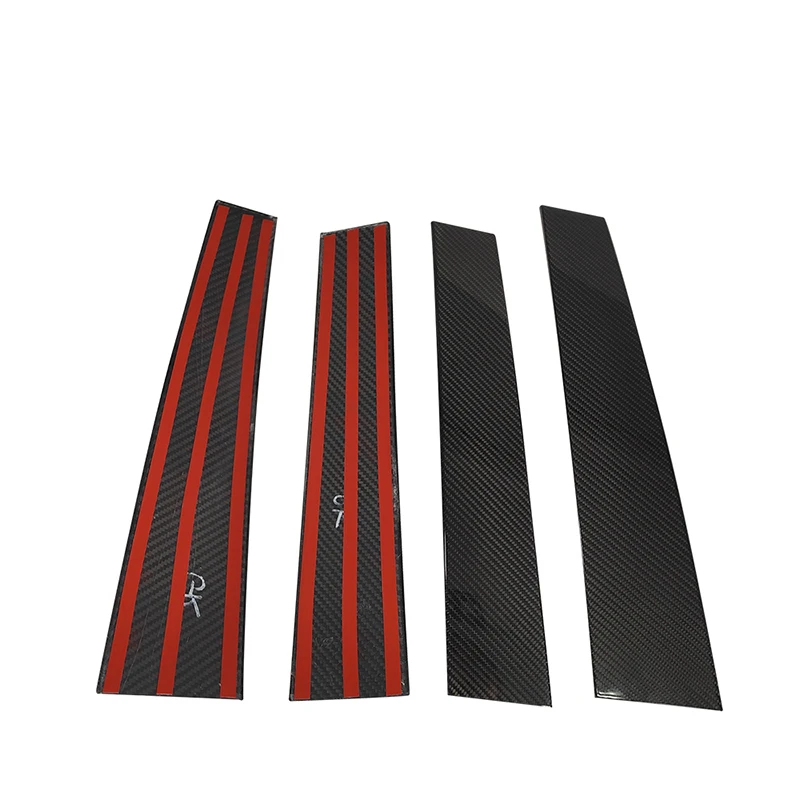 

4 шт., крышка стойки внешнего окна из сухого углеродного волокна для Toyota GR Corolla 2023up