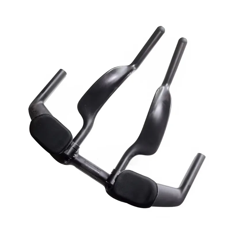 Carbon Fiber Bike Long Rest Handlebar Road Bike 31.8 * 400/420/440 Mm Handlebar Racing TT Handlebar