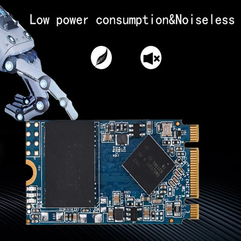 M. 2 2242 Unidad de estado sólido SATA Protocolo NGFF Unidades de estado sólido internas SSD para computadora portátil de escritorio