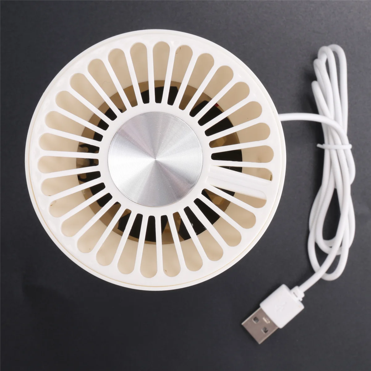 HOT 空気清浄機家庭用自動煙探知機 Hepa フィルター車の空気清浄機 USB ケーブル低ノイズナイトライト付きデスクトップホワイト