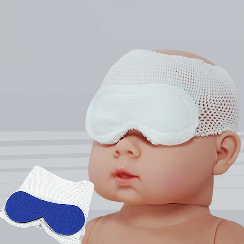 Newborn Phototherapy Protective Eye Mask Baby Anti-Blue Light Sunproof Eye Cover Mask