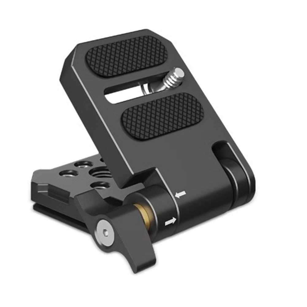 DT60 Folding Camera L Bracket Vertical Horizontal Switching Quick Release Plate DSLR Cameras Stabilizer
