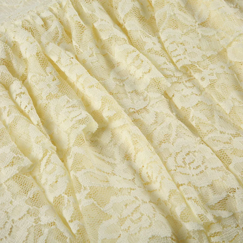 เดรสซีล่า ผ้าลูกไม้หวานซ่อนเปรี้ยว ทรงหลอด แต่งระบายชั้นๆ จับจีบช่วงเอว ผ้าซีทรู ทรงเข้ารูป สวยเก๋สำหรับผู้หญิง ใส่ไปงานปาร์ตี้หรือใส่ได้ทุกวัน