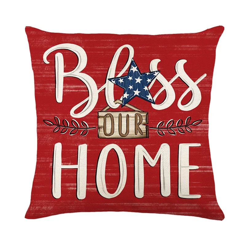 

Red USA Inner Car Star Zebra Seat Decoration Boho Pillow Cover Bohemia Arrow Cushion Home Decorative Sofa Pillow Case New USA