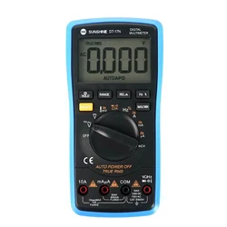 SUNSHINE-DT-17N Auto Range LCD Digital Display Multímetro Instrumento, Tester Automático De Tensão Para Telefone, Ferramentas De Reparo Móvel