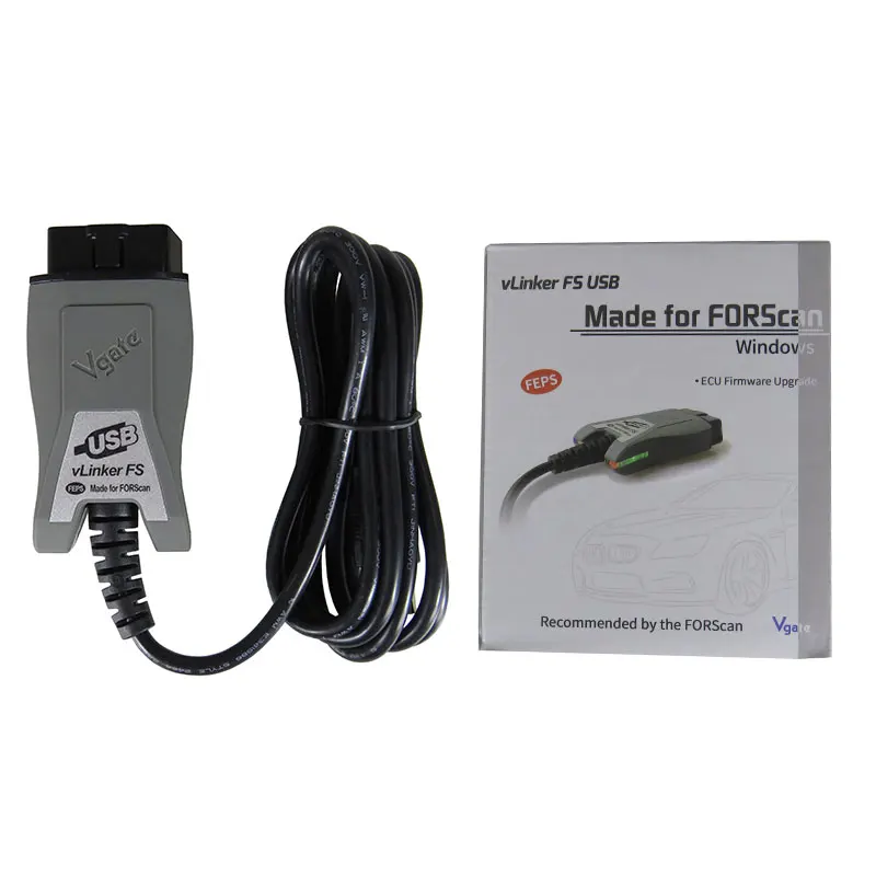 Vgate vLinker FS ELM327 OBD2 Scanner For For.d FORScan Ma.zda OBDII Code Readers MS-CAN/HS-CAN Automotive Car Diagnostic Tools