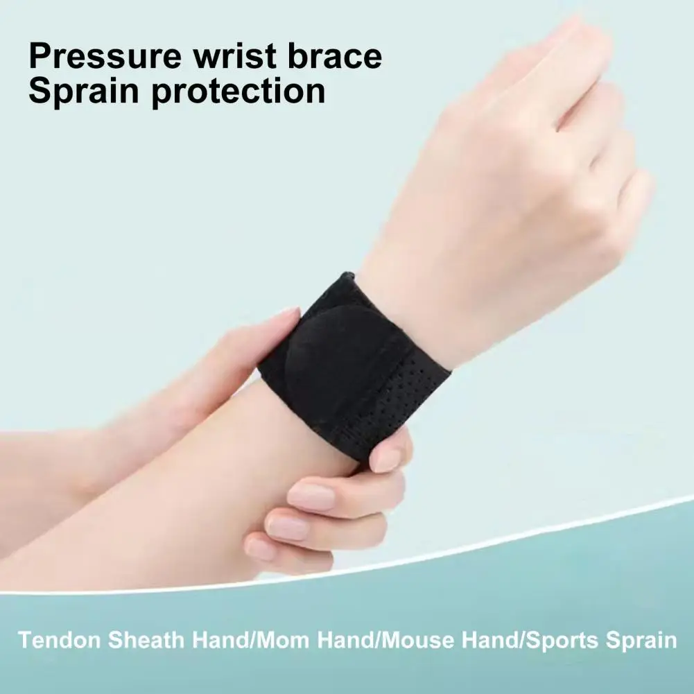 Wrist Tendon Sheath Brace Breathable Mesh Wrist Support Adjustable Wrist for Carpal for Weightlifting for Elastic