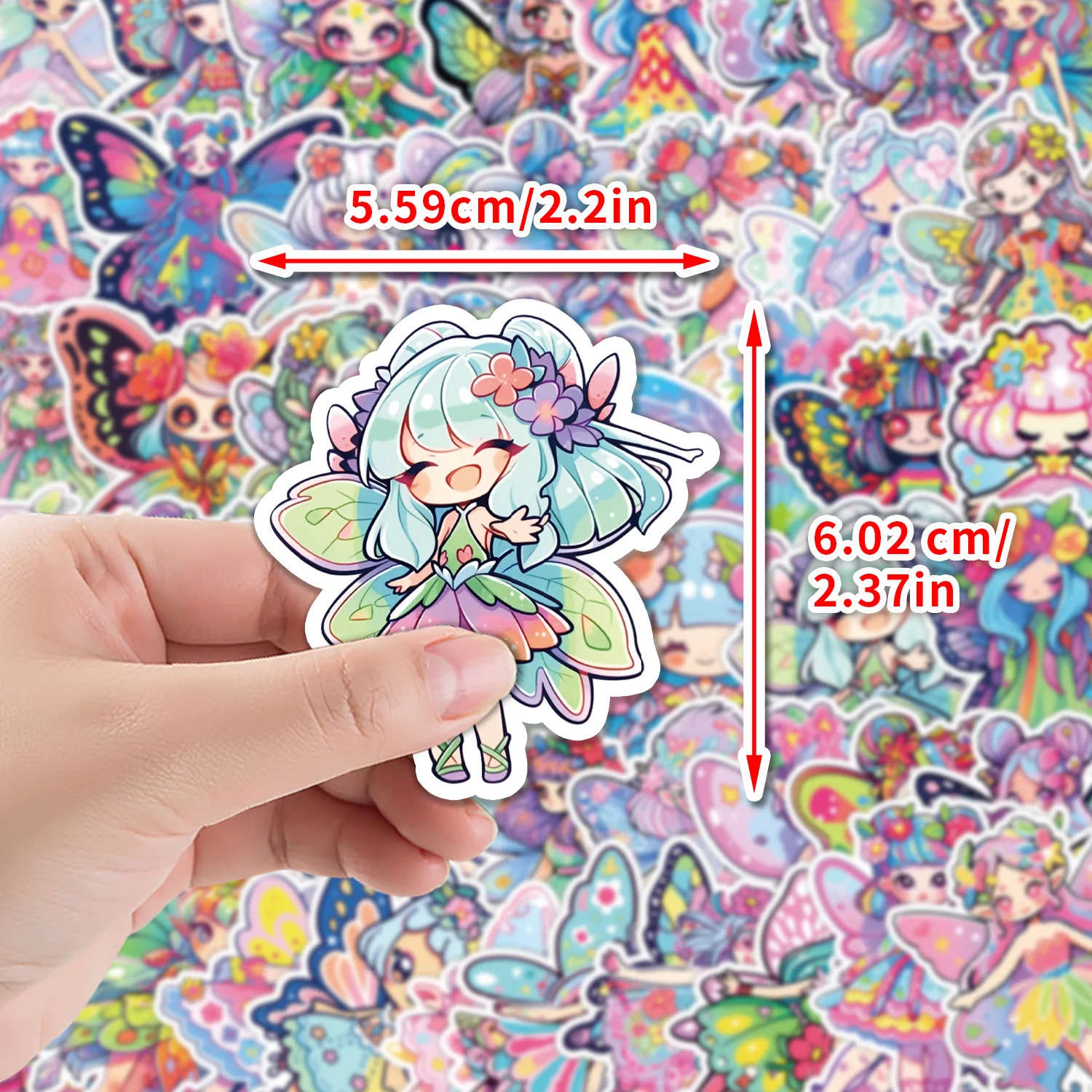 10/30/50PCS Cute Elf Sticker Cartoon Graffiti Waterproof Decal Kids Toy Suitable for Water Cup Phone Case Scrapbooking Laptop