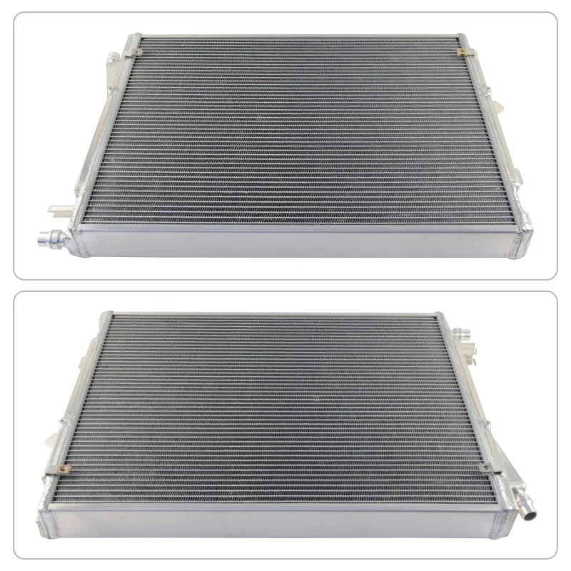

Silver/Black High-Performance Aluminum Cooler For B58 Engine Toyota Supra A90/A91 2019+ BMW G-Series 2018+