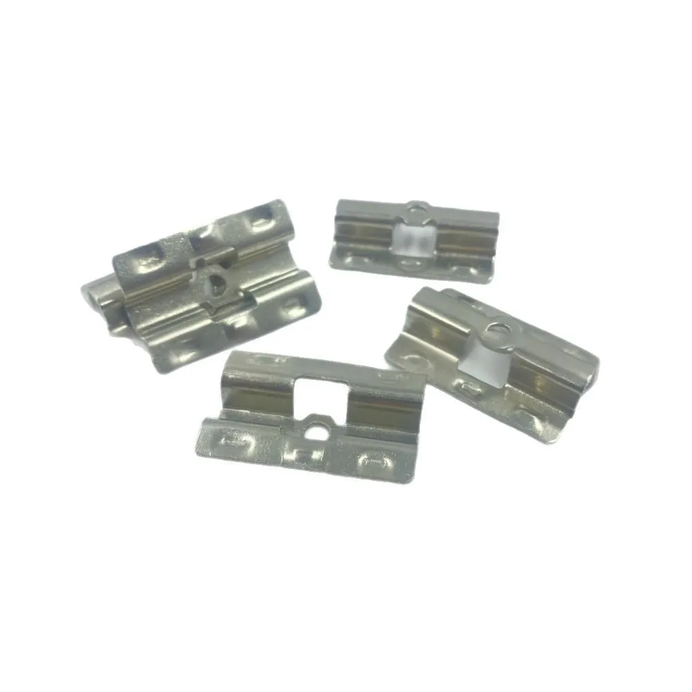 

200Pcs Stainless Steel Invisible Exterior Composite Deck U Shaped Clip Bracket Fastener Flooring WPC Panel