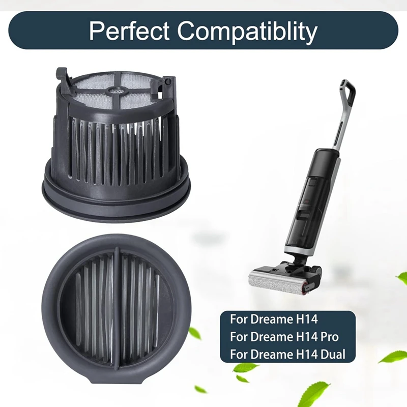 استبدال فلتر HEPA لمرشحات المكنسة الكهربائية المزدوجة الرطبة والجافة H14 / H14 Pro / H14-ABAM #4