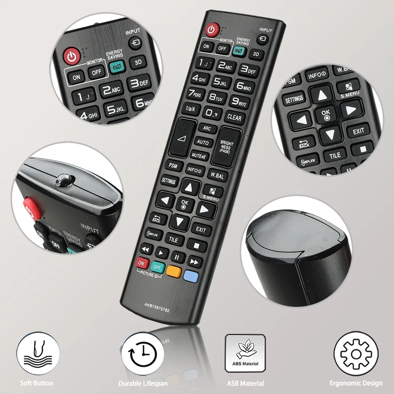 For AKB73975762 LG-Smart-TV-Remote-Control-Replacement, For LG Smart TV 43SL5B 49SL5B 55SL5B 32SE3B 43SE3B 49SE3B 55SE3B 65SE3B