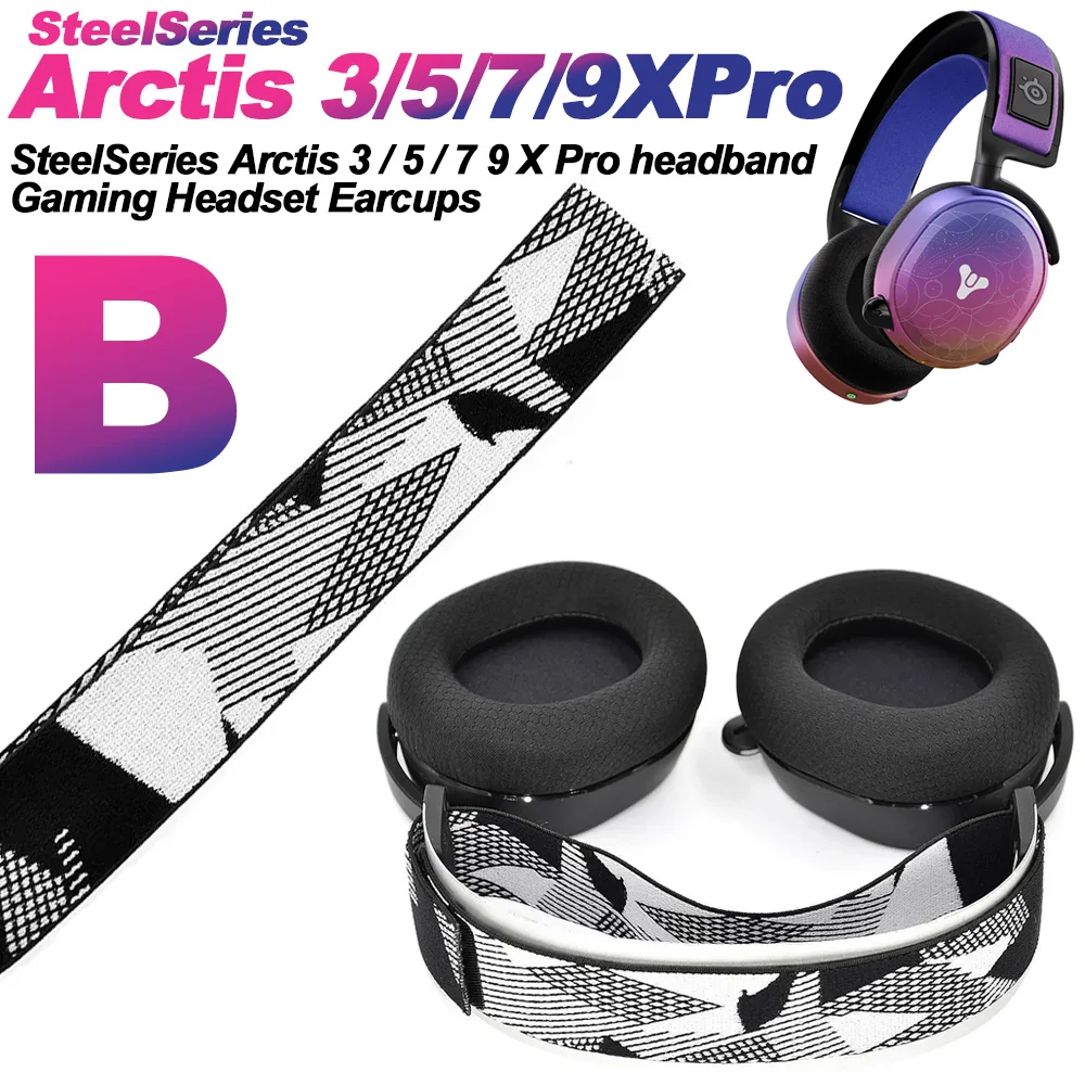 Coussinets pour SteelSeries Arctis par OME 6
