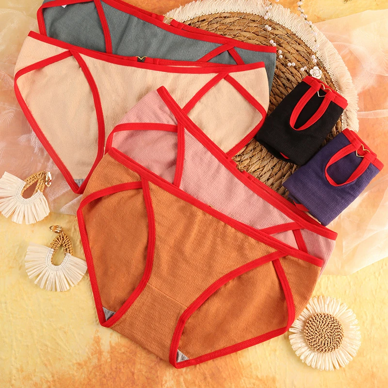 

Simple And Comfortable Graphene Cotton Crotch Women'S Panties, Subtly Alluring And Pure Desire Ladies' Underwear
