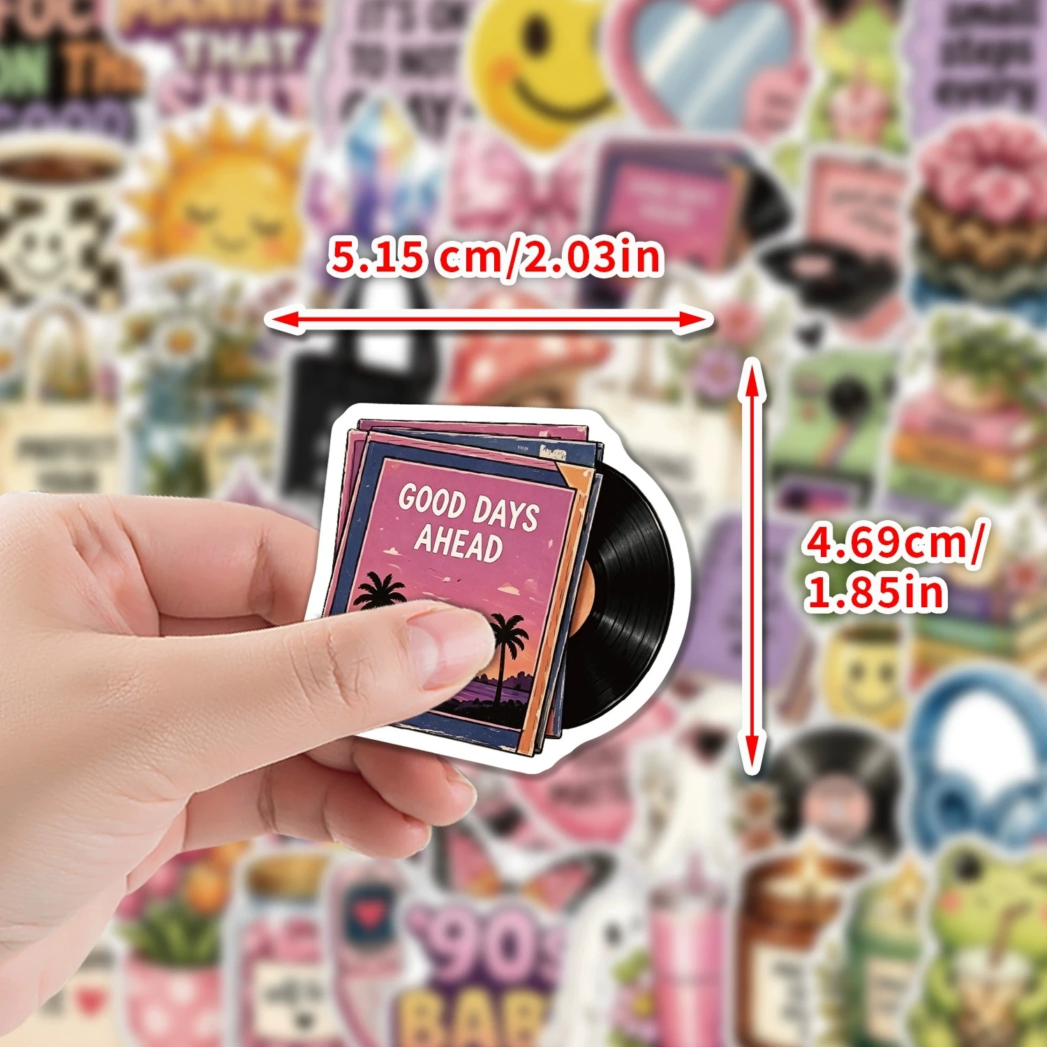 50Pcs Cartoon Cool Graffiti Waterproof Stickers for Water Bottle Laptop Skateboard Helmet Reward Journal DIY Decor Decals