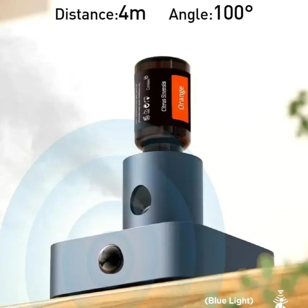 Электрический ароматический диффузор, безводный диффузор эфирного масла, аккумулятор 2200 мАч, диффузор аромата, домашнее освежитель из алюминиевого сплава