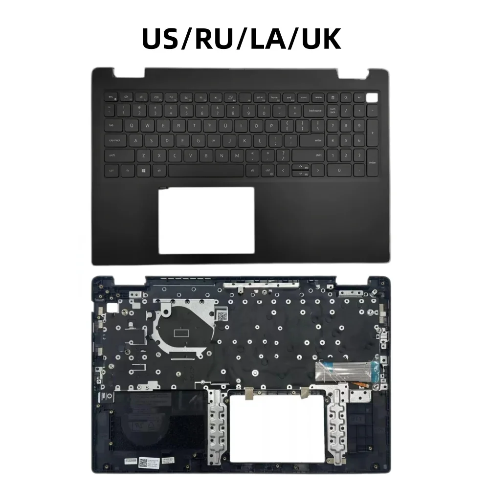 

Новинка для Dell Latitude 3520 E3520 0DJP76 с упором для рук, верхняя крышка, британская/США/русская/латинская/испанская клавиатура