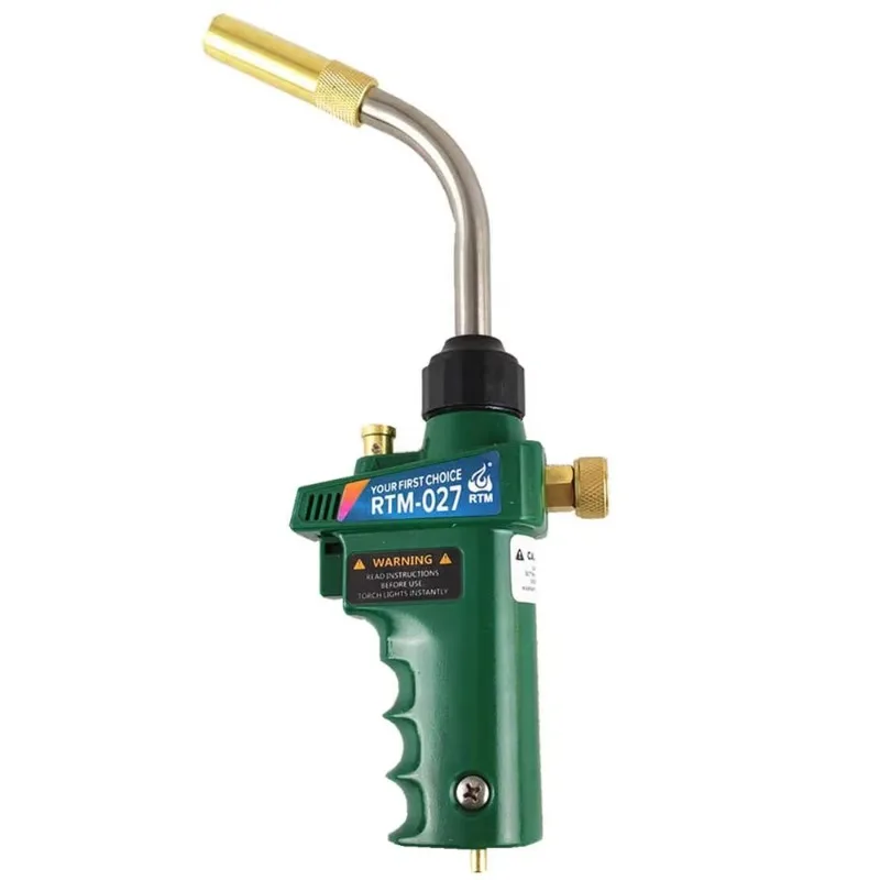 Self-Lighting MAPP Copper-Plated Welding Torch RTM-027 1650°C Flame