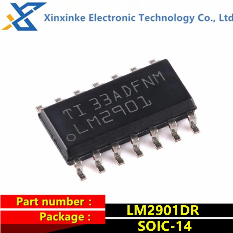 

20PCS LM2901DR LM2901 SOIC-14 Analog Comparators Quad Differential Ind Temp Amplifier ICs Brand New Original