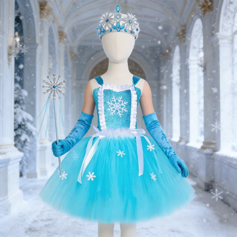فستان توتو أميرة للأطفال الصغا - مراجعة Toddler Girl Tulle Party Dress وسعره