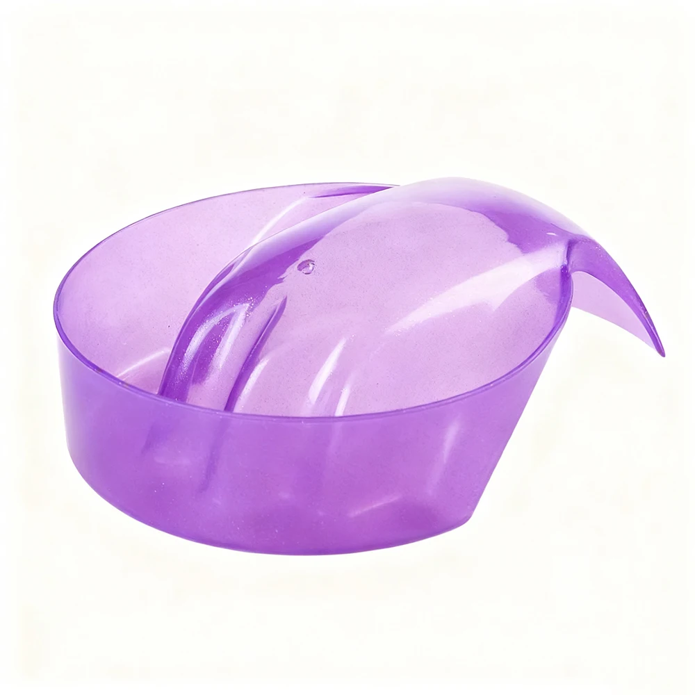 1PC Nail Art Hand Wash Remover Soak Bowl DIY Salon Glitter Nail Spa Bath Treatment Hand Care Bowl Softening Dead Skin Nail Tools