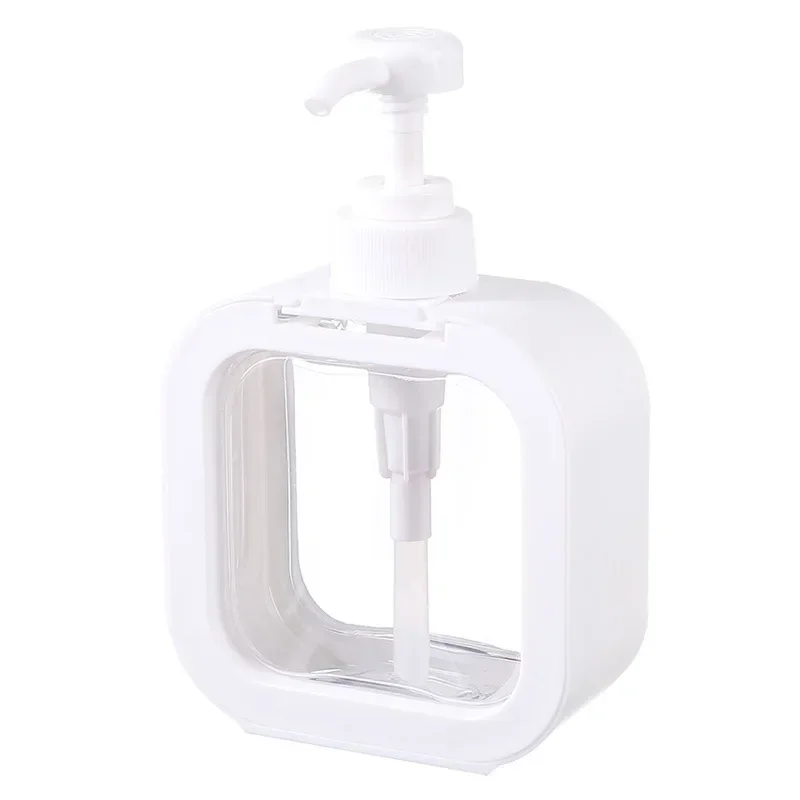 New Travel Dispenser Empty Bath Pump Bottle 300/500ml Bathroom Shower Gel Dispenser Portable Refillable Lotion Shampoo Shower