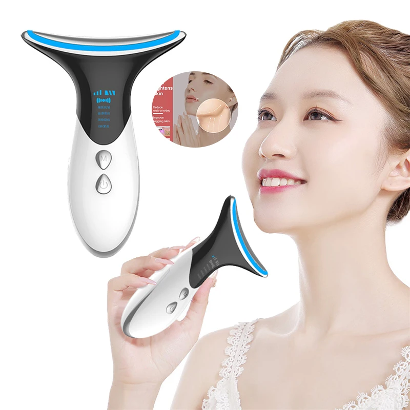 Household Neck Beauty Instrument Facial Massager Lifting and Tightening Neck Lines Lifting Head Lines French Lines Elimination