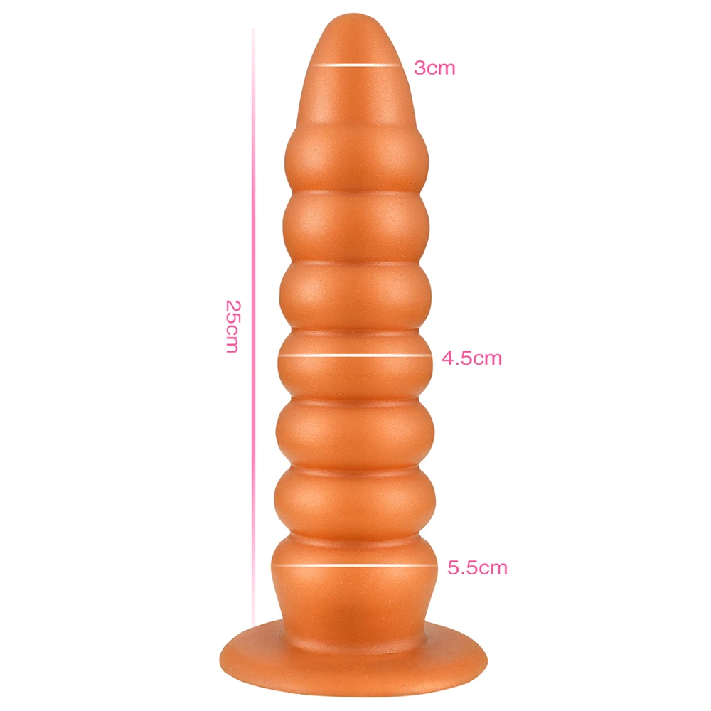 Liquid Silicone Huge Anal Plug Dildos Sex Products Soft Anal Dilator Penis for Stimulate Anus and Vagina Sex Toys Big Butt Plug