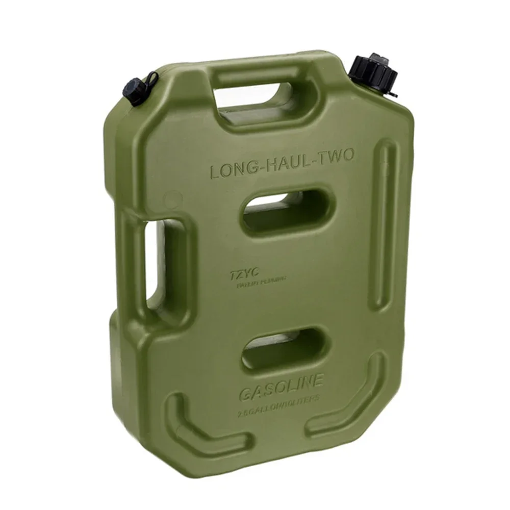 10L Liter Jerrycan Praktische Lange Afstand Benzine Diesel Brandstoftank Kan Verpakken Voor Offroad SUV ATV Motorfiets Driewieler Brandstofcontainer