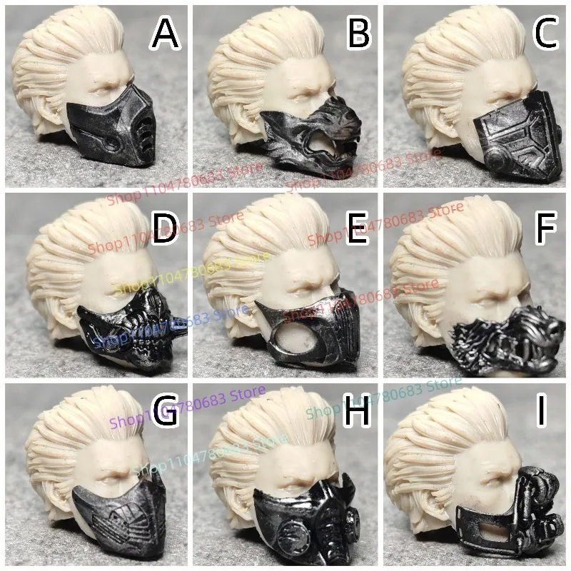 

1/12 масштаб 6-дюймовые движущиеся куклы аксессуары меха маска функция манекен костюм украшения подарки