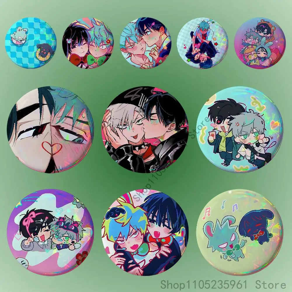 Ivan Till IvanTill Custom Badges 75mm 44mm 25mm Brooch Backpack Hat Pins Accessories Toys Valentine