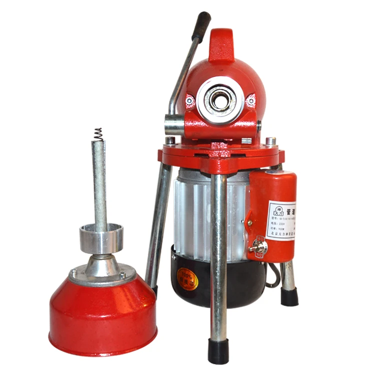 Factory direct sale GQ-80 Electric Pipe Dredging Sewer Tools Professional Clear Toilet Blockage Drain Cleaning Machine 1PC