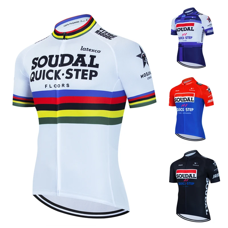 

Новинка 2025 года, мужская велосипедная майка SOUDAL Team, летняя велосипедная одежда с короткими рукавами, быстросохнущая велосипедная одежда, Ropa Ciclismo для женщин