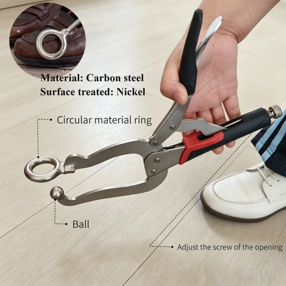 Kugel- und Ring-Schuhspanner, für Hornhaut, Hühneraugen, Hammerzehen & Krallenzehen, 13,5 Zoll, Ballen-Schuhspanner zur Schmerzlinderung