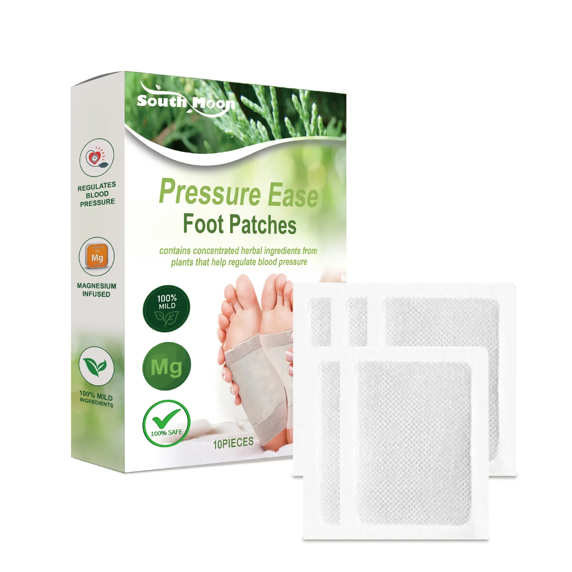 Pressure Ease Foot Patches Promote Foot Circulation, Relieve Fatigue From The Day Improve Overall Comfort Herbal Feet Pad images - 6