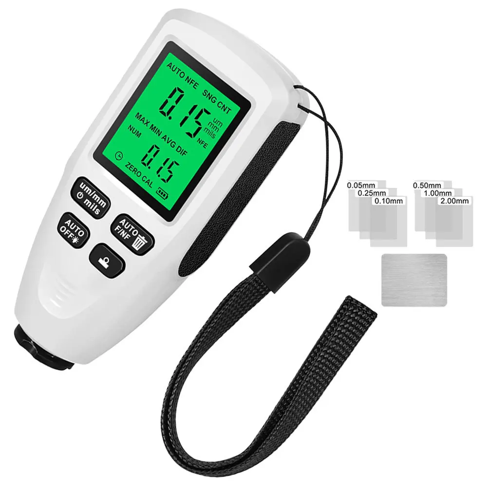 

Digital Gauge Automotive Car Coating Thickness Meter Paint Depth Gauge for Auto Repair Workshop Testing