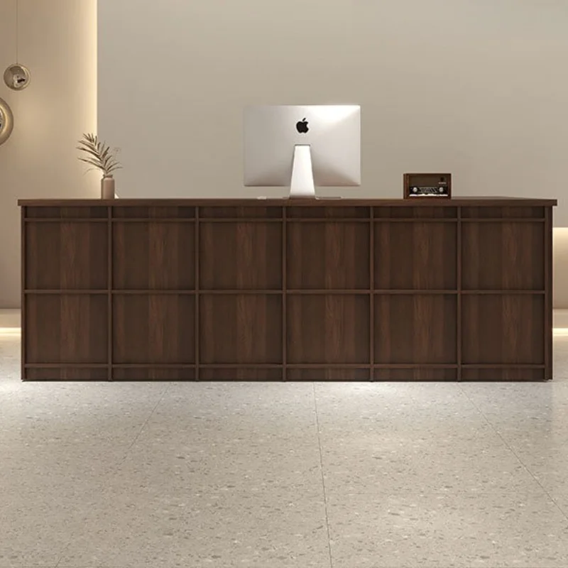 

Ретро легкие роскошные стойки регистрации Салон красоты Магазин модной одежды Стойки регистрации Офисная мебель Zum Empfang YS40CC