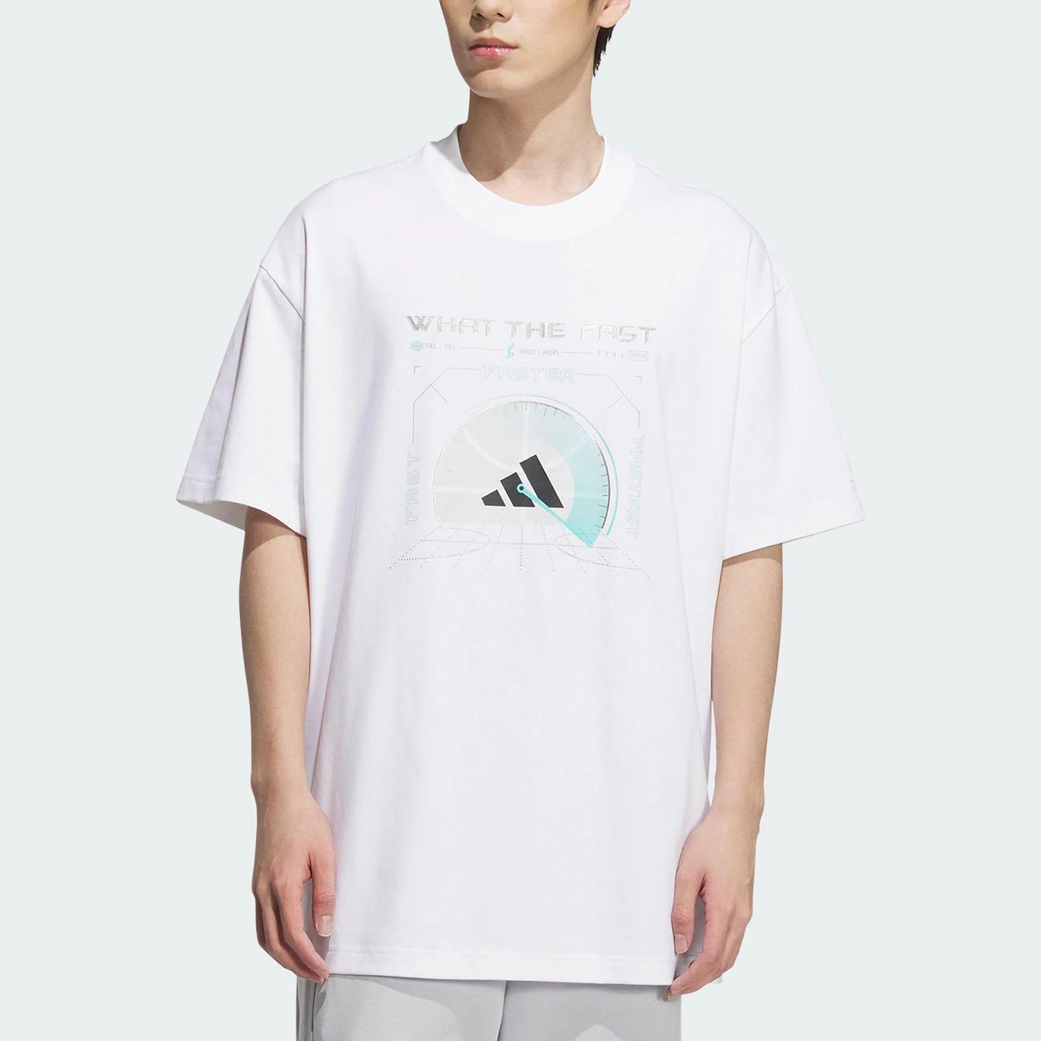 

Adidas genuine 2025 Summer Men's Loose Basketball Sport T-shirt KA2296