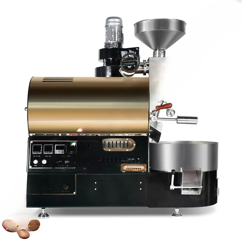 Coffee Beans Convenient Coffee Roaster Machines and Packaging Coffee Bean Roasters